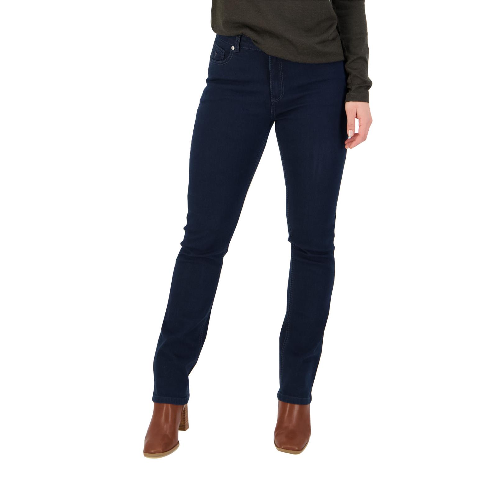 Vassalli Slim Leg Jean With Heavy Top Stitch